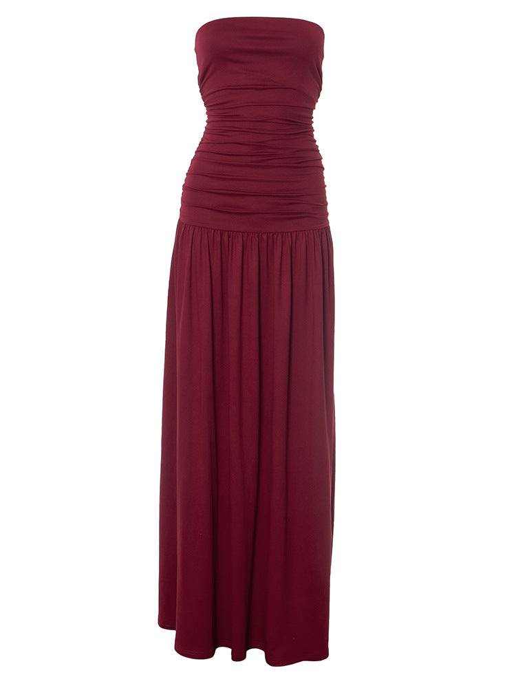 Becky Maxi Dress Maroon