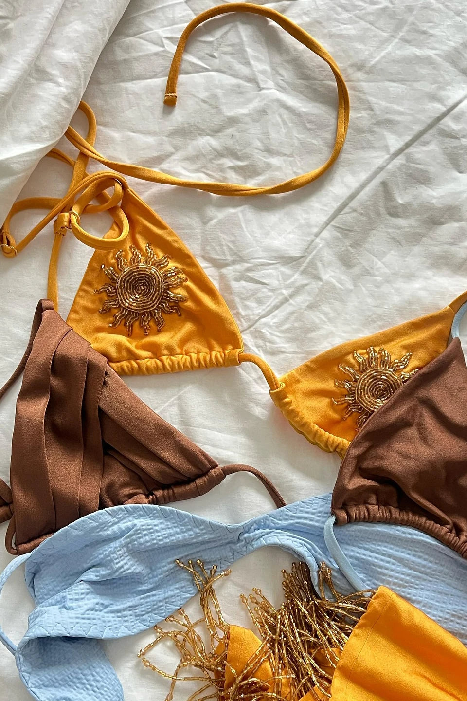 Shiny Push Up Bikini Set