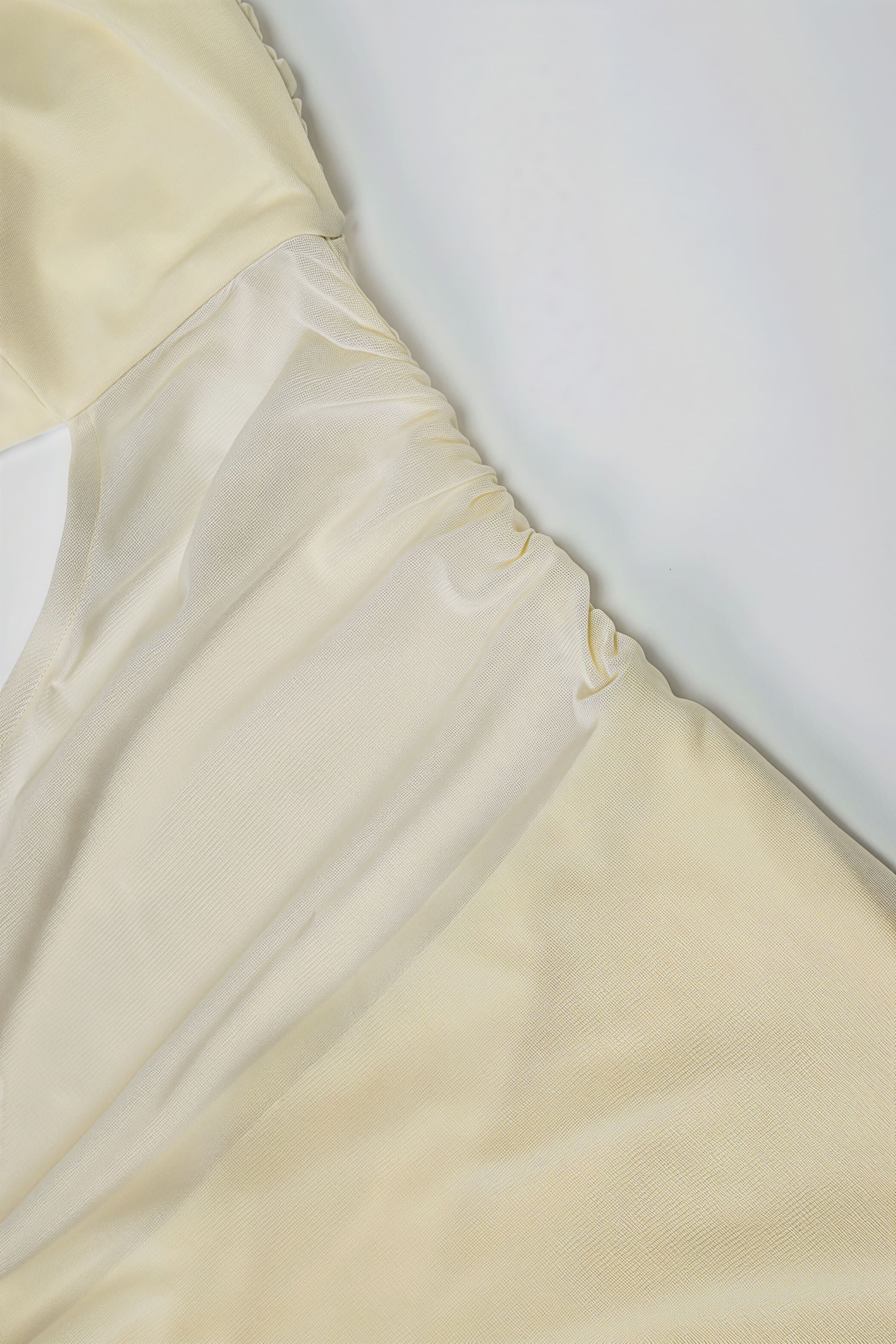 Solid Cami Cutout Waist Fake Two-Piece Maxi Dress