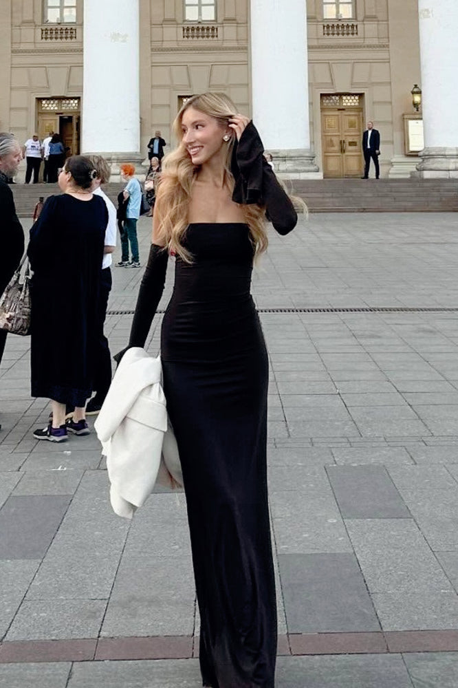 Wrap Style OffShoulder Mermaid Birthday Dress