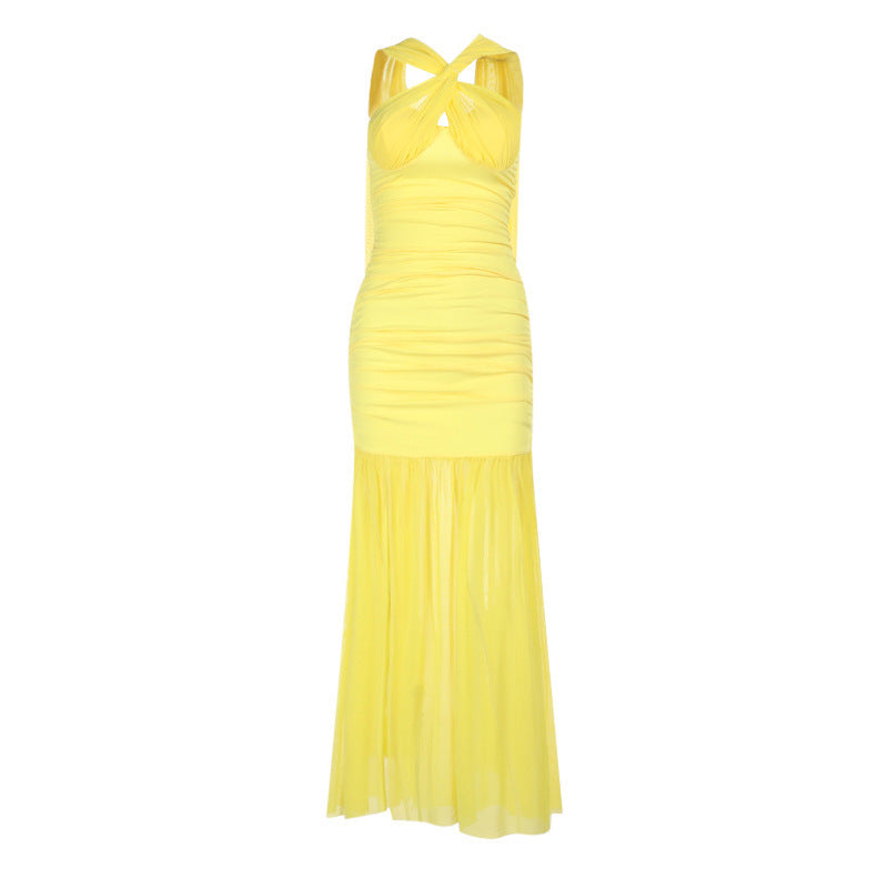 Canaria Maxi Dress Yellow