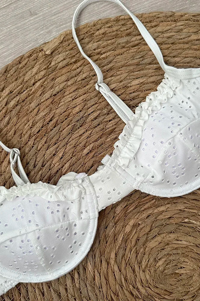 Ruffled Micro Bikini Set