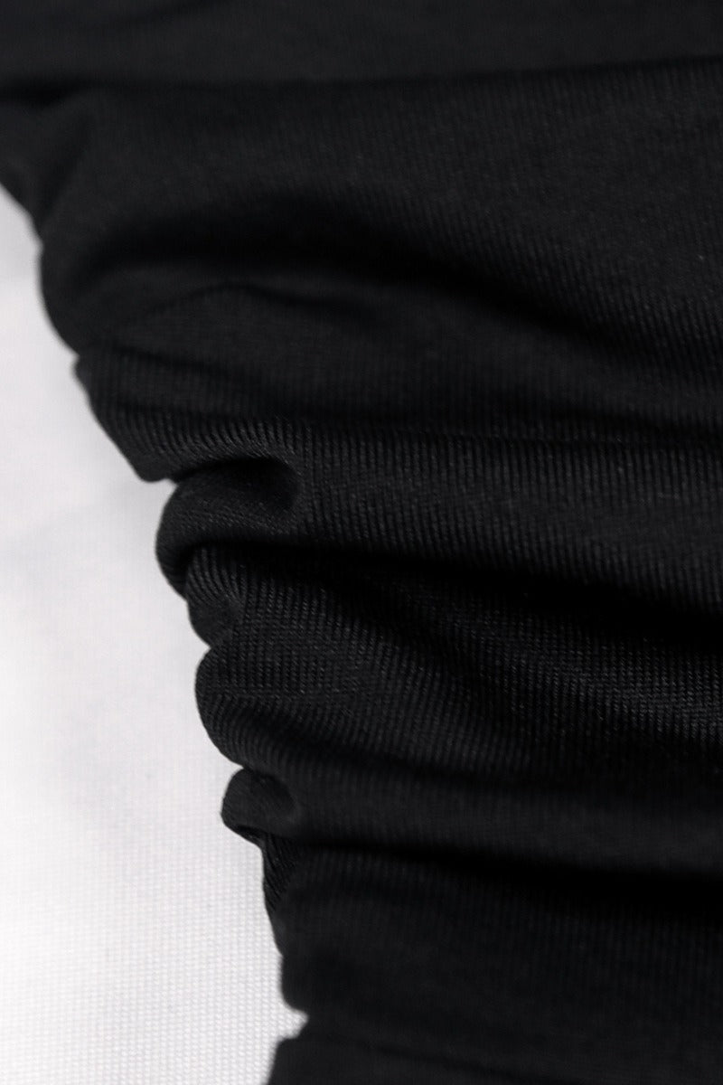 Deep V Backless Split Party Dress