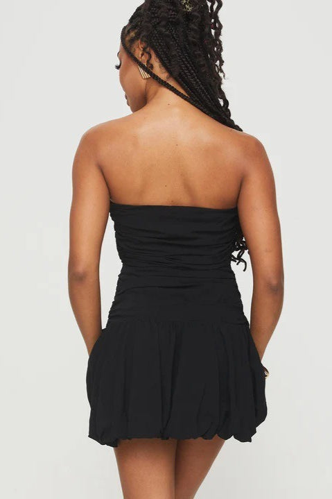 Strapless Bodycon Mini Party Dress