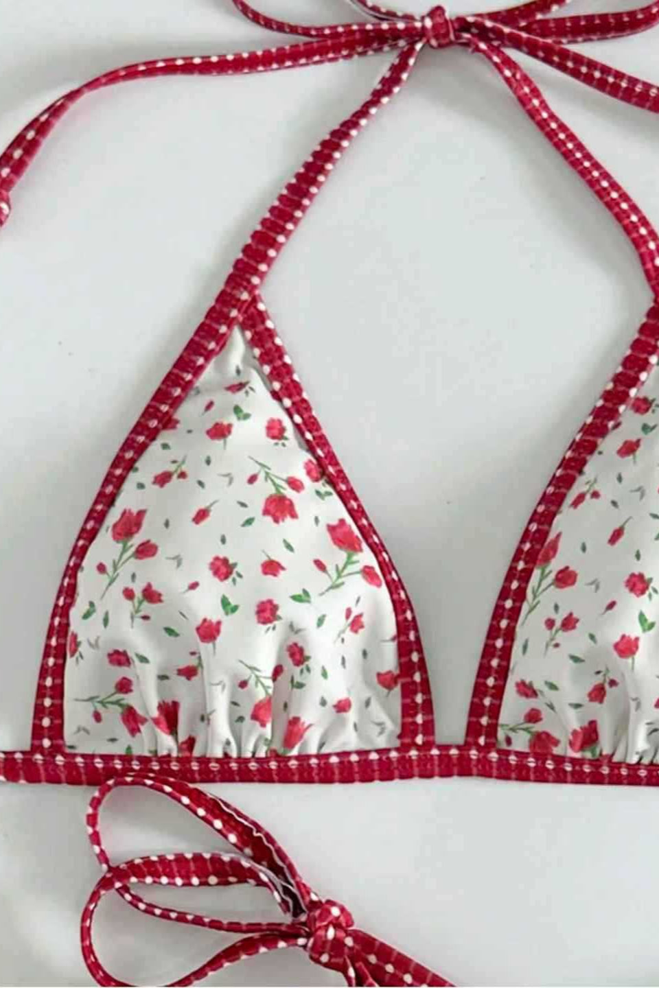 Printed Two Piece Bikini Set