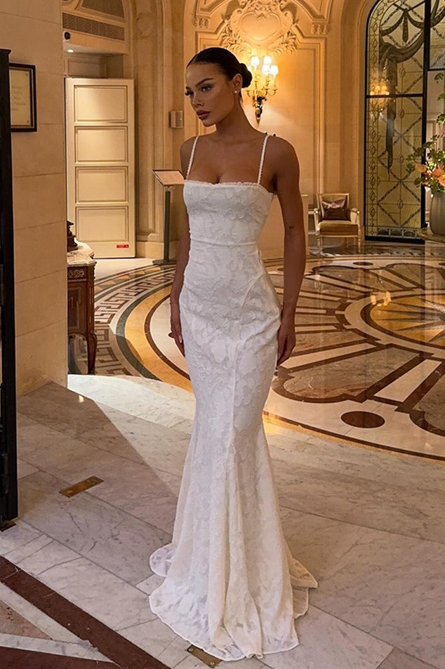 Cami Backless Tie Sexy Slim Maxi Dress