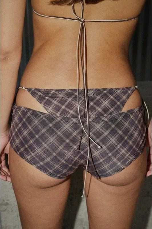 Checkered Bikini Set