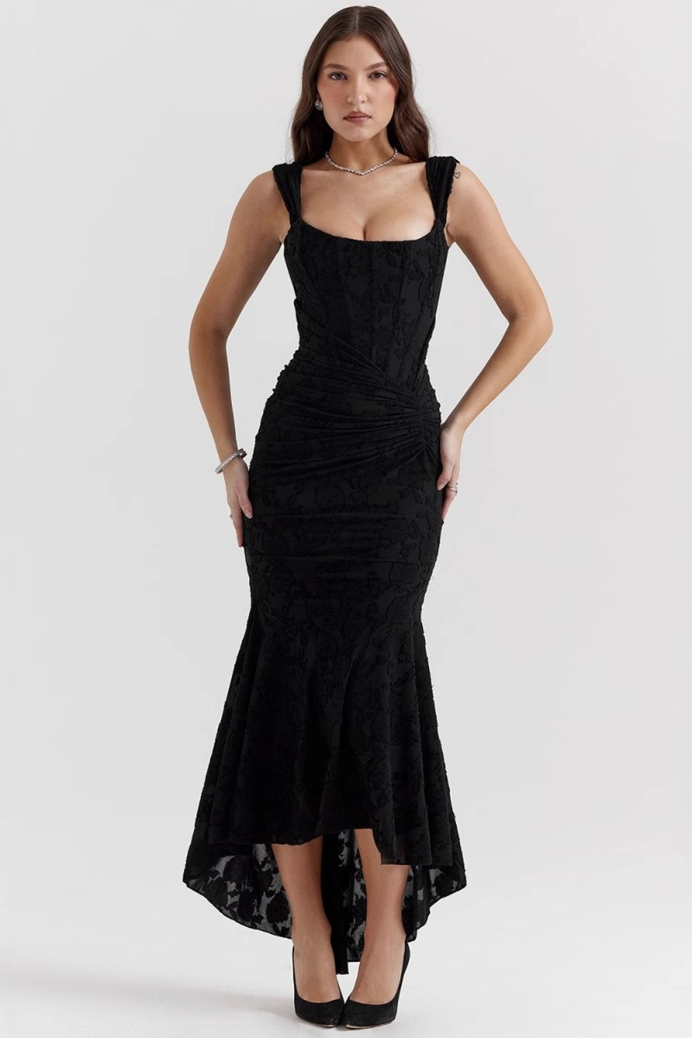 Sexy Boned Tailored Mermaid Formal Dress