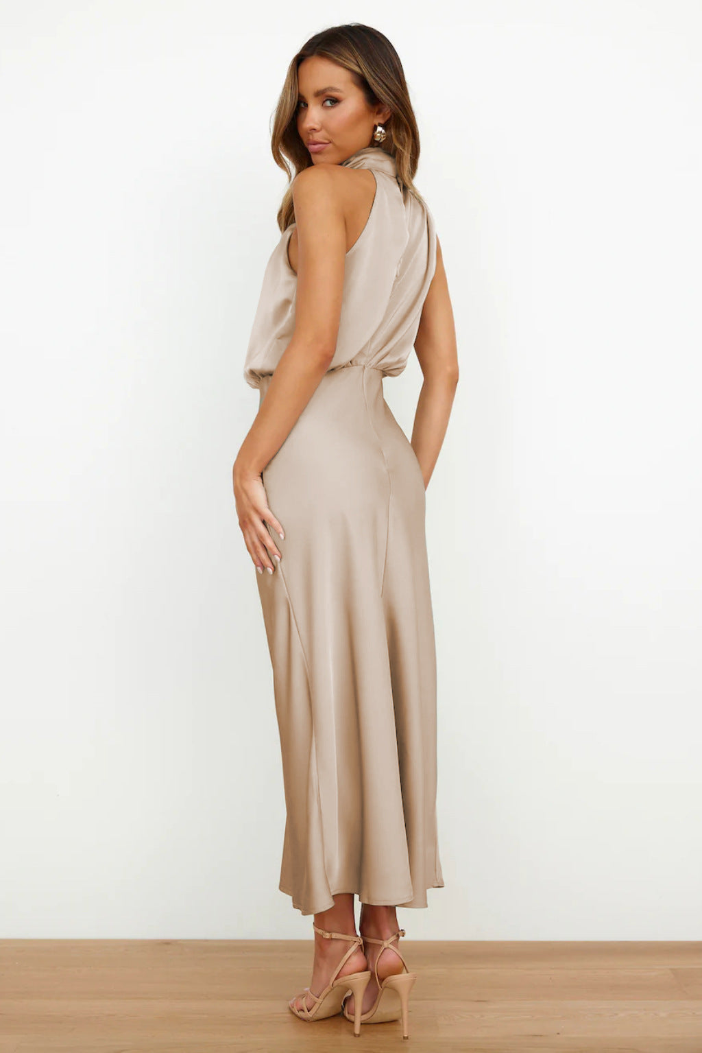 Sleeveless Off Shoulder Bodycon Elegant Maxi Dresses Wedding