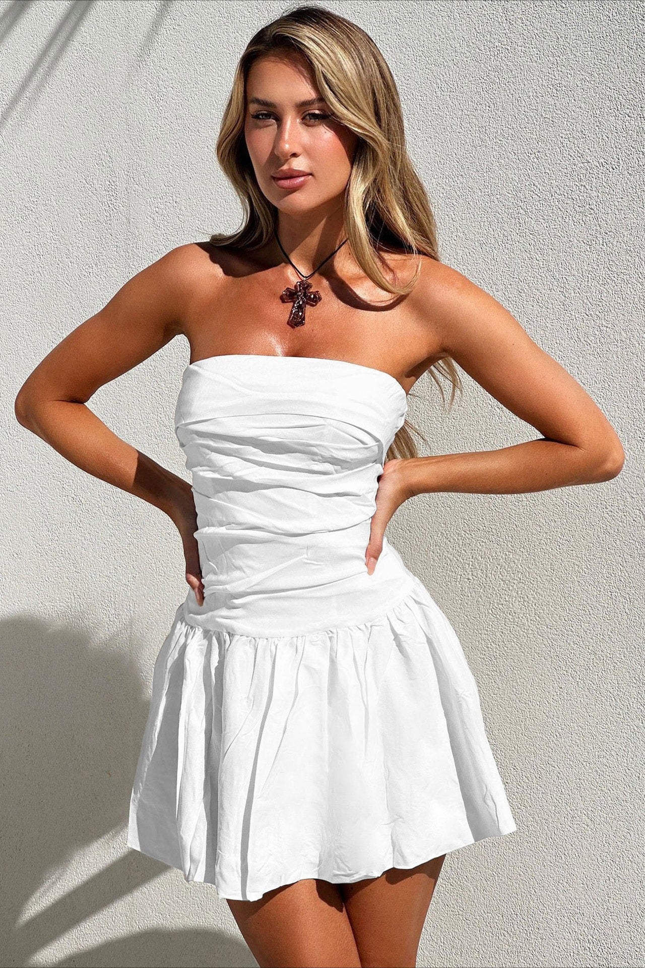 Strapless Bodycon Mini Party Dress