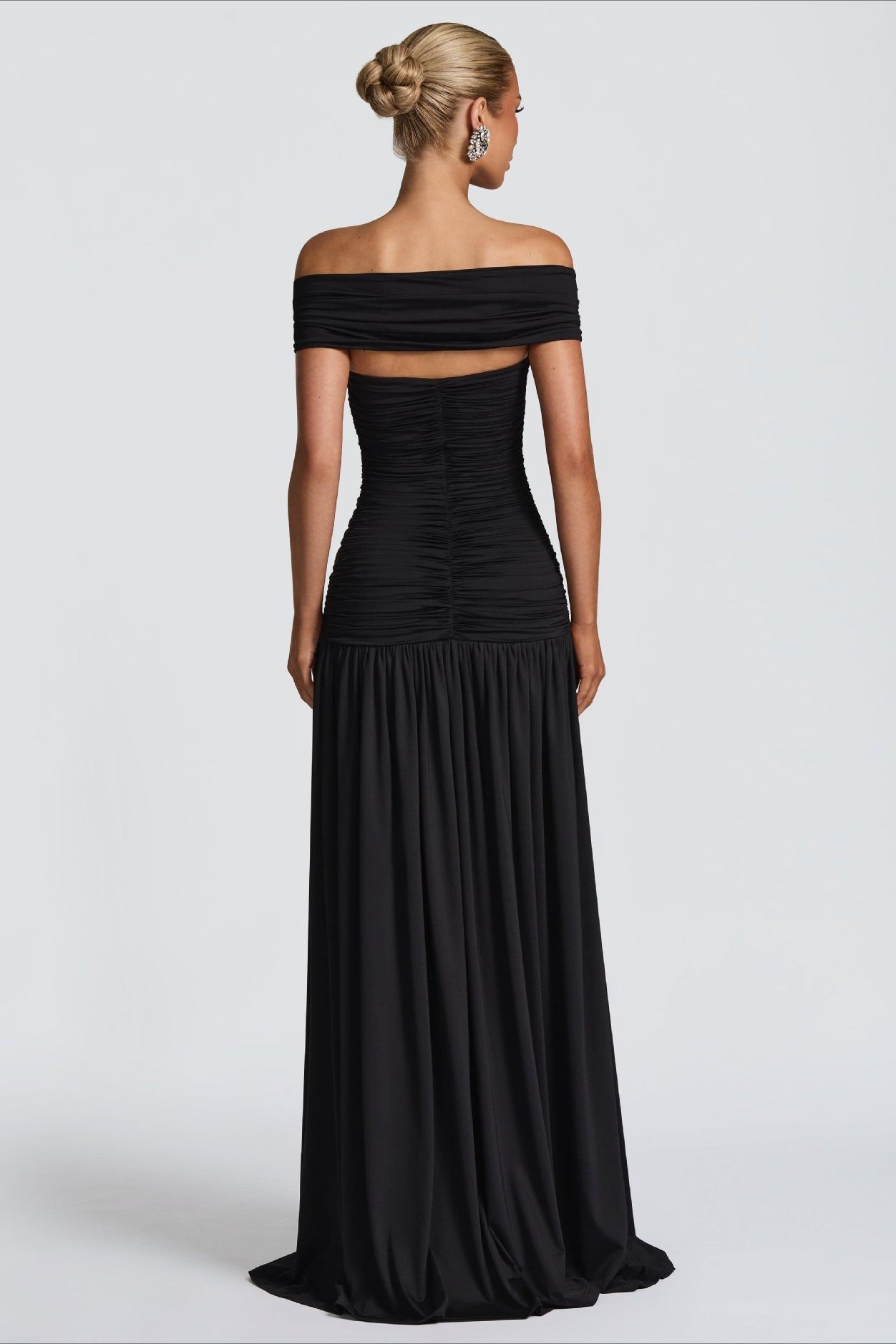 OneShoulder Asymmetric Slit Birthday Dress