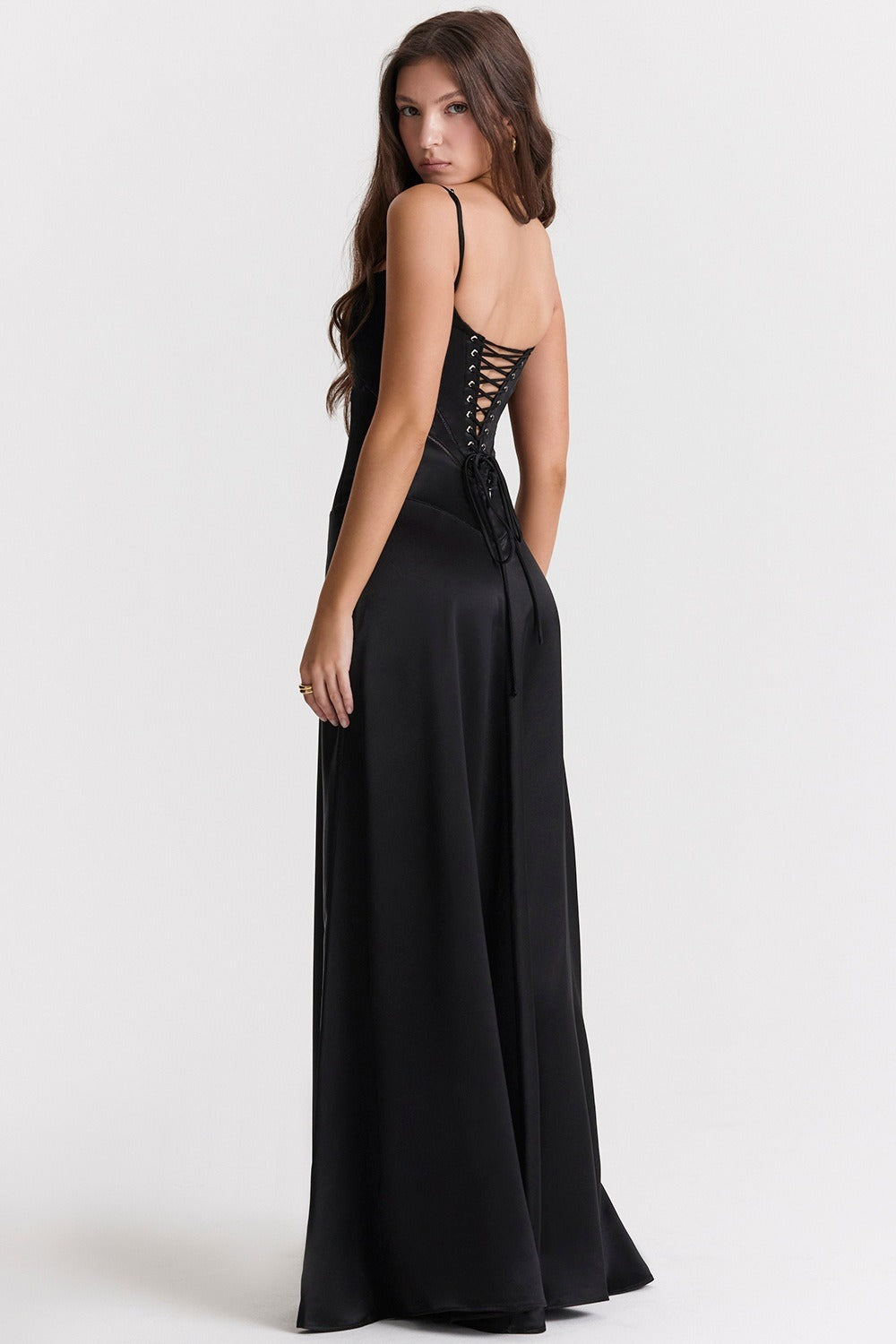 Elegant Cami Backless Maxi Party Dress