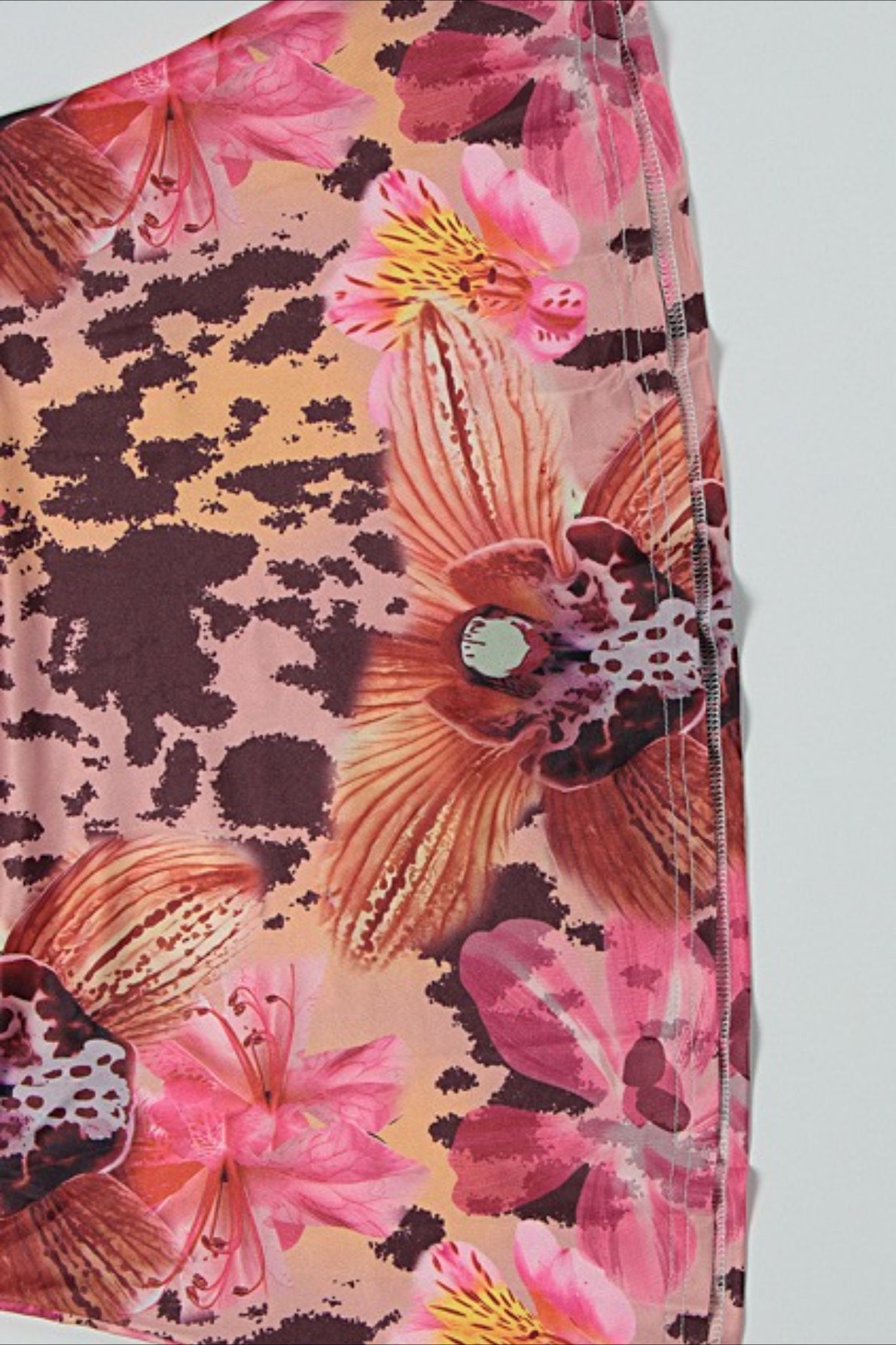 Tie Strapless Ruffled Print Sexy Bodycon Maxi Dress