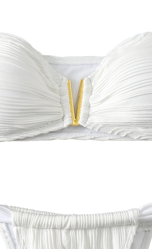 High Leg Bandage Bikini Set